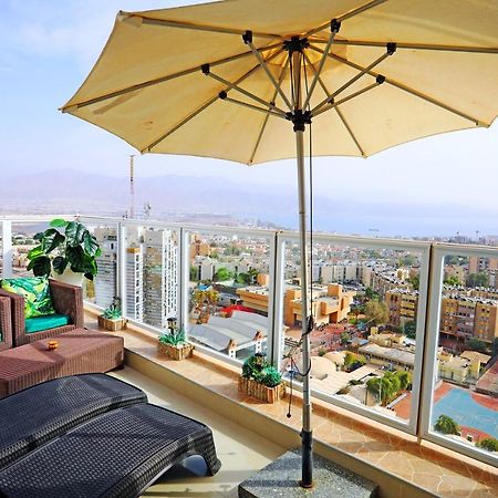 ★ Amazing View ★ Relaxing Balcony ★ Quiet ★ Apartman Eilat Kültér fotó